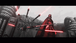 Sith Lightsaber Screenrant Star Wars Visions GIF