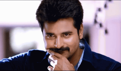 Sivakarthikeyan Fierce Gaze Mustache Grooming GIF