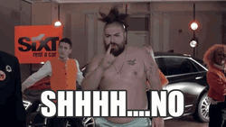 Sixth Ride Shhhh GIF