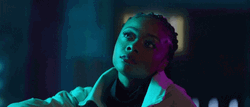 Skai Jackson Not Impressed Stare  GIF