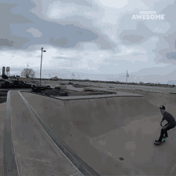 Skateboard Tricks People Are Awesome GIF