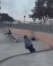 Skateboarding Flying I Have Arrived GIF