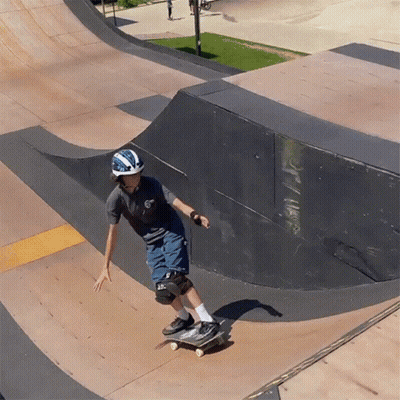 Skateboarding Minna Stess GIF