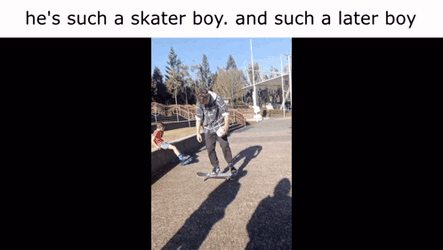 Skater Boy Bad El Guapo GIF