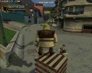 Skating Shrek Is Love GIF