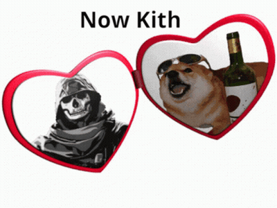 Skeleton And Dog Now Kith GIF