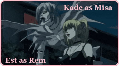 Skeleton And Girl With Kade As Misa Est As Rem GIF