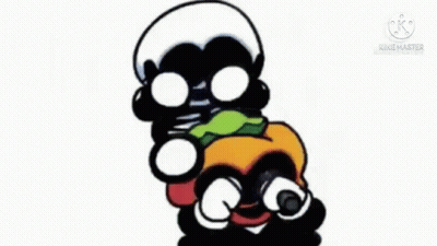 Skeleton And Pumpkin Giving Thumbs Up GIF