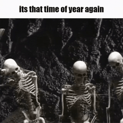Skeleton Dance Halloween Creepy Skulls GIF