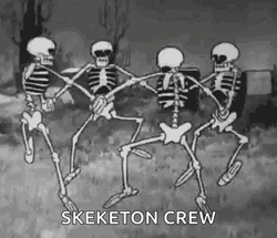 Skeleton Dance Skeleton Crew GIF