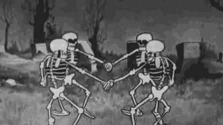 Skeleton Happy GIF