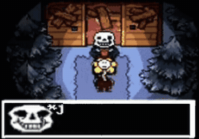 Skeleton Holding Flower With Skull Letter J GIF