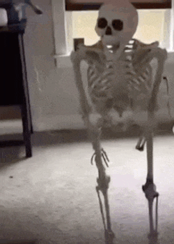 Skeleton Im Dead GIF