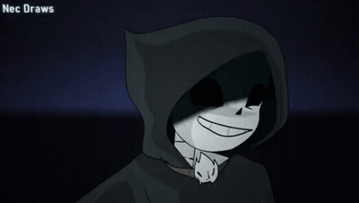 Skeleton In Hooded Jacket Saying Heh GIF