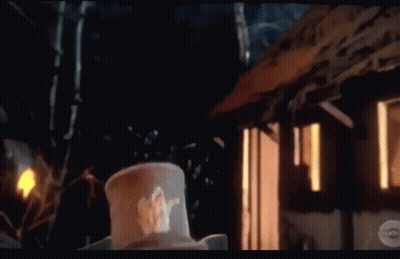 Skeleton In Top Hat Standing GIF