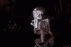 Skeleton It's Happening GIF