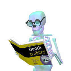 Skeleton Reading Book