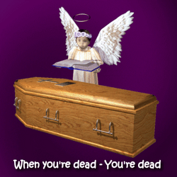 Skeleton Rising Back From The Dead GIF