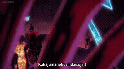 Skeleton Surrounded By Other Skeletons Kakajumanokushidaisojin GIF