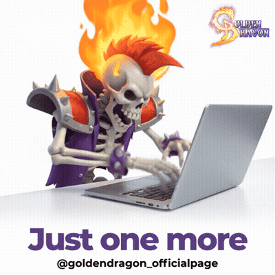 Skeleton Using Laptop Just One More GIF