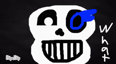 Skeleton With Blue Eye Flipaclip