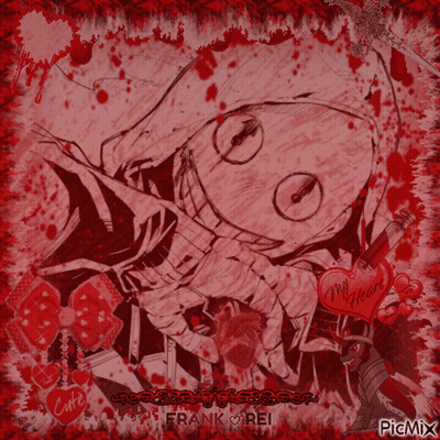 Skeleton With Heart Saying My Heart GIF