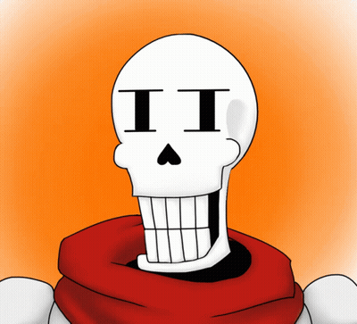 Skeleton With Letters II On Face GIF