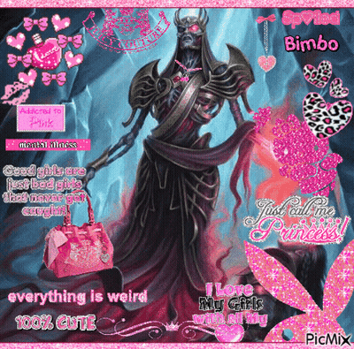 Skeleton With Pink Purse Saying Everything Is Weird GIF