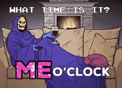 Skeletor Master Of Evil It's Me O'clock  GIF