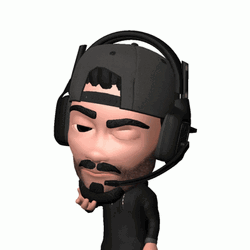 Skeptical Animated DJ Contemplating GIF