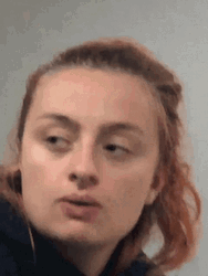 Skeptical Lady Doubtful Thinking GIF