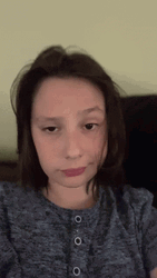 Skeptical Lady Eyebrow Twitch GIF