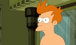 Skeptical Philip J Fry Futurama GIF