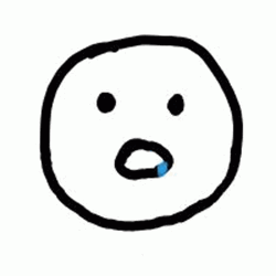 Sketch Drooling Face Delicious Reaction GIF