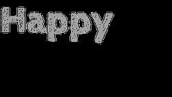 Sketch Text Happy Sabbath Day GIF