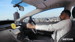 Sketchy Uber Driver GIF