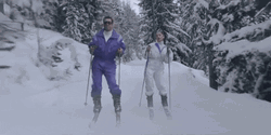 Ski Together With Dance GIF