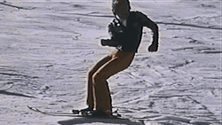 Ski With Invisible Cable GIF