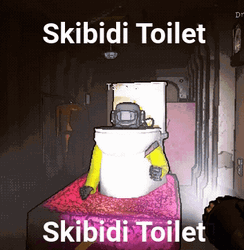 Skibidi Toilet Meme Dancing GIF