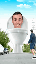 Skibidi Toilet Plasma Man GIF