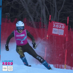 Skiing Youth Olympic Games GIF