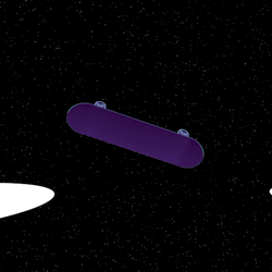 Skillful Digital Art Skateboard GIF