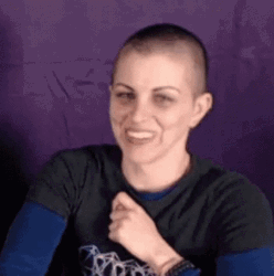 Skin Head Girl Thanks I Hate It GIF