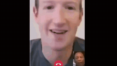 Skin Piece Resembling A Face GIF