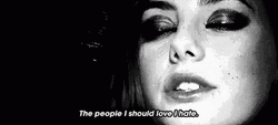 Skins Effy Stonem Eyes Closed Singing  GIF