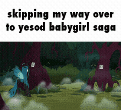 Skipping My Way To Yesod Baby Girl Saga GIF