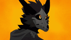 Skull Gaunt Dog Power House GIF
