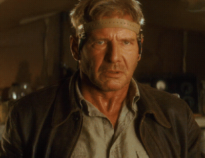 Skull With Chains Around Neck GIF
