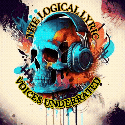 Skull With Headphones Saying Voices Underrated