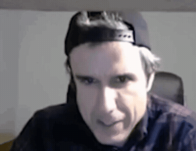 Skull With Hearts Saying Babygirl GIF